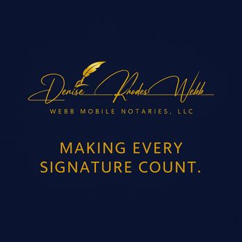 Webb Mobile Notaries - Webb Mobile Notaries--making every signature count! - Notaries Near Me - Spring, Texas Webb Mobile Notaries - Webb Mobile Notaries--making every signature count! - Notaries Near Me - Spring, Texas