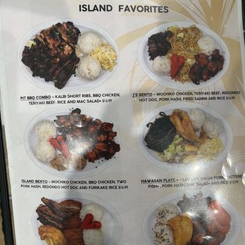 Pacific Island Taste - Menu - Hawaiian Near Me - Las Vegas, Nevada