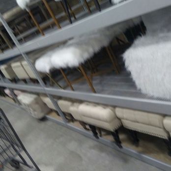 At Home - Rows of ottomans - Home Decor Near Me - Lancaster, Pennsylvania