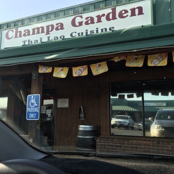Champa Garden - Numbered outside park and pick up area - Thai Near Me - Redding, California