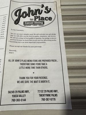 John's Place by null