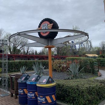 Movieland - Outside one of the rides - Amusement Parks Near Me