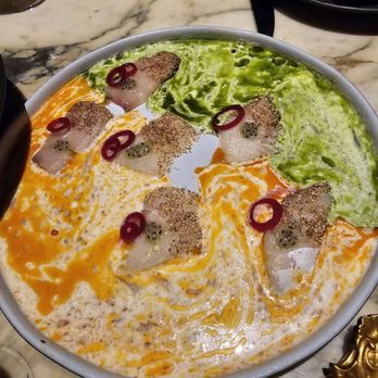 Giselle Miami - Needed a straw for the sauce - so good. - Mediterranean Near Me - Miami, Florida
