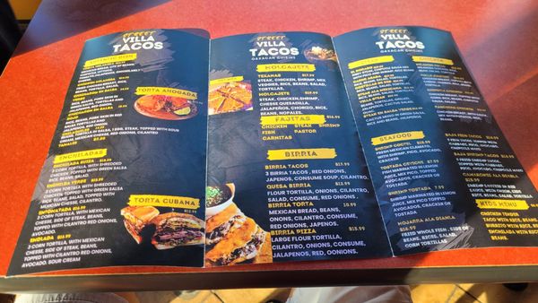 Menu photo 5 Villa Tacos Oaxaca Dawsonville, GA