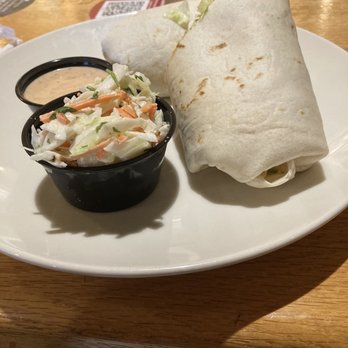 Applebee's Grill + Bar - Chicken Fajita Rollup and coleslaw - American Near Me - Saint Louis, Missouri Applebee's Grill + Bar - Chicken Fajita Rollup and coleslaw - American Near Me - Saint Louis, Missouri