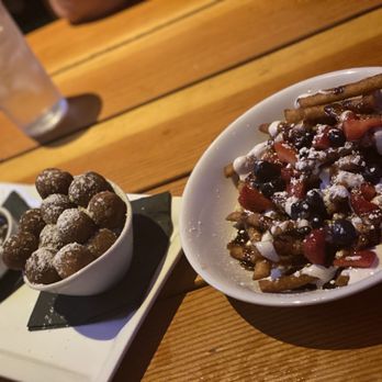 The Porch - Churro Style Donut Holes  State Fair Fries - Cocktail Bars Near Me - Tempe, Arizona