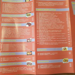 China Restaurant Bambus - Speisekarte Teil 3