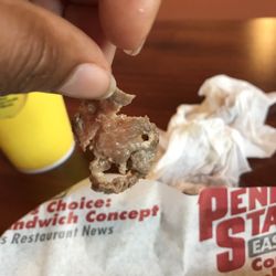 Penn Station - Uncooked meat