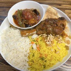 Alfanar Restaurant - LAMB SHANK with RICE