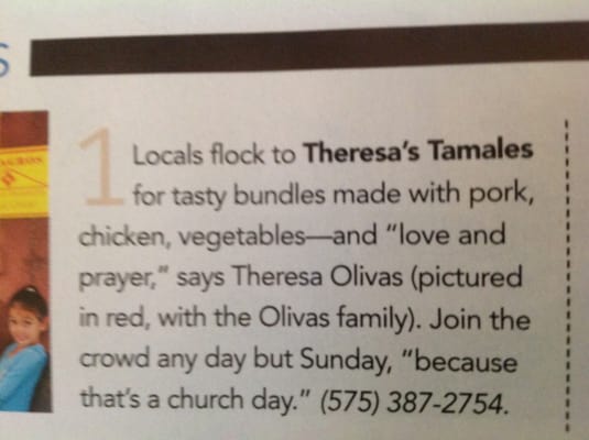 Teresa's Tamales by null