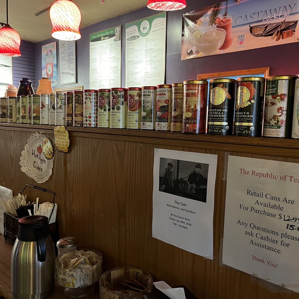 Classic Bean - Wall o' tea options - Coffee & Tea Near Me - Topeka, Kansas Classic Bean - Wall o' tea options - Coffee & Tea Near Me - Topeka, Kansas