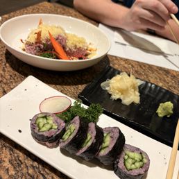 Cucumber Roll and Crunch Roll Cucumber Roll and Crunch Roll