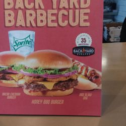 Back Yard Burgers - Anniversary promo