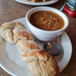 Soup of the day chicken gumbo soup Soup of the day chicken gumbo soup
