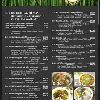 Pho Saigon - Menu - Vietnamese Near Me - Rocklin, California Pho Saigon - Menu - Vietnamese Near Me - Rocklin, California
