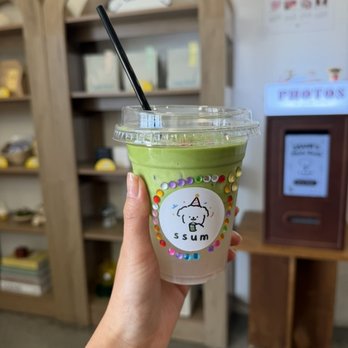Ssum Coffee - Hodu Birthday Matcha - Coffee & Tea Near Me - Anaheim, California