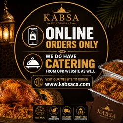 Kabsa - KABSA
The Only Saudi Kabsa Restaurant in San Diego