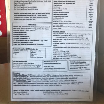 1/4 Lb Big Burger - Back page of menu - Burgers Near Me - Martinez, California 1/4 Lb Big Burger - Back page of menu - Burgers Near Me - Martinez, California