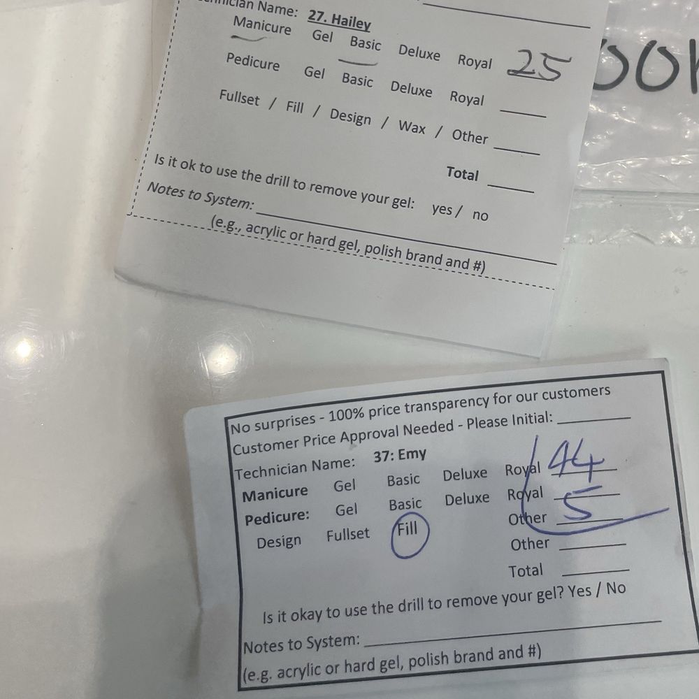 Gradient Nail - Price transparency. Men's basic manicure, and women's acrylic refill with gel. Great prices - Nail Salons Near Me - Honolulu, Hawaii