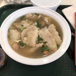 Delicious chicken ramen soup. Add some chili oil to clear your sinuses
