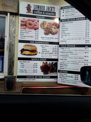 Menu photo 3 Lumber Jack's Coffee & Snacks Hoosick, NY Menu photo 3 Lumber Jack's Coffee & Snacks Hoosick, NY