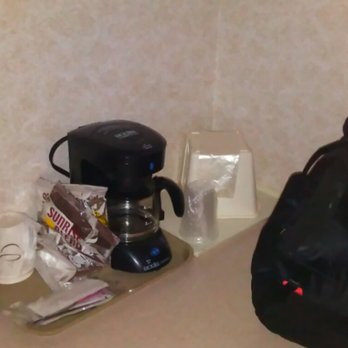 The Village Green - Ultra cheap coffee maker with cheap plastic/foam cups. But yeah, it makes coffee. - Hotels Near Me - Cottage Grove, Oregon The Village Green - Ultra cheap coffee maker with cheap plastic/foam cups. But yeah, it makes coffee. - Hotels Near Me - Cottage Grove, Oregon