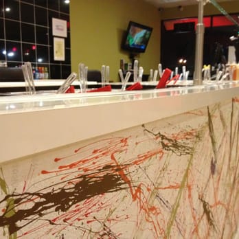 Yogurt Delicious - a counter covered in paint - Ice Cream & Frozen Yogurt Near Me - Stephenville, Texas Yogurt Delicious - a counter covered in paint - Ice Cream & Frozen Yogurt Near Me - Stephenville, Texas