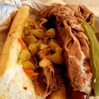 Mark's On 59 - Combo sweet & hot with a side order of fries.   This is quite excellent... - Seafood Near Me - Shorewood, Illinois