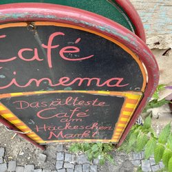 Café Cinema - Sign - Cafe Cinema