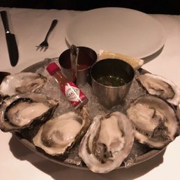 Oysters were fresh and delicious!