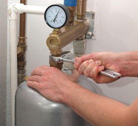 Slide of Bert Singerhoff's Plumbing and Heating