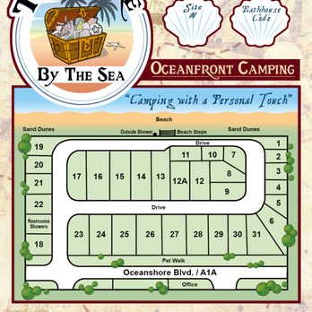 Treasure By The Sea - Campgrounds Near Me - Flagler Beach, Florida Treasure By The Sea - Campgrounds Near Me - Flagler Beach, Florida