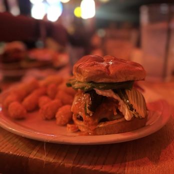 Vortex Bar & Grill - Hells Fury Burger and French Fries - American Near Me - Atlanta, Georgia