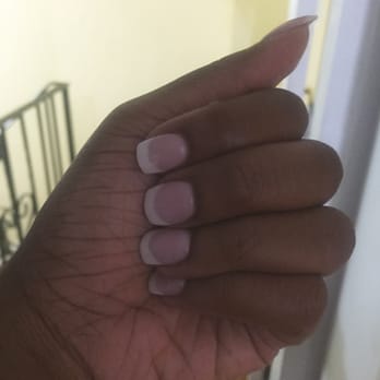 Juju's Nail & Spa - French SNS gel manicure - Nail Salons Near Me - Fresh Meadows, New York