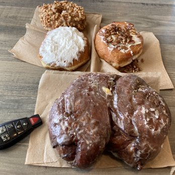 SW's Donut Mill - Their selection and variety is INSANE!!! Huge fresh donuts!!! - Donuts Near Me - Plainwell, Michigan SW's Donut Mill - Their selection and variety is INSANE!!! Huge fresh donuts!!! - Donuts Near Me - Plainwell, Michigan