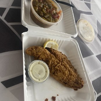 Lucy's Fried Chicken - Catfish & Creole Okra - New American Near Me - Austin, Texas Lucy's Fried Chicken - Catfish & Creole Okra - New American Near Me - Austin, Texas