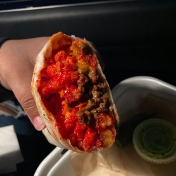 Mamacita's - Hot cheeto Hot Cheetos Burrito - Ice Cream & Frozen Yogurt Near Me - Denver, Colorado