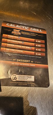 Menu photo 1 Galactic Grill Anaheim, CA