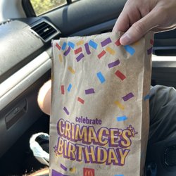 McDonald's - Grimace birthday meal