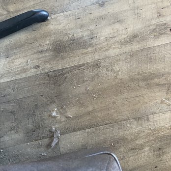 Bluewater Grill - Temecula - Floor under table filthy - Seafood Near Me - Temecula, California Bluewater Grill - Temecula - Floor under table filthy - Seafood Near Me - Temecula, California