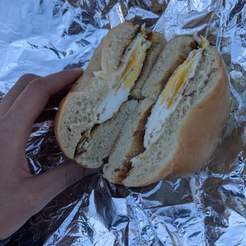 Bennie's Bread - Egg and cheese on a bagel - Bakeries Near Me - Ocean City, New Jersey