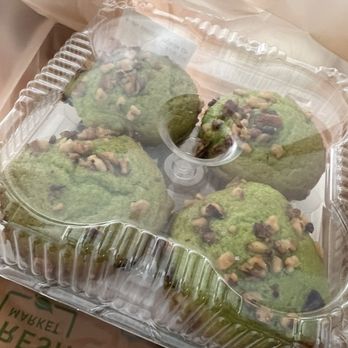 The Fresh Market - Pistachio muffins!!! Try them heated with butter - Grocery Near Me - Stuart, Florida