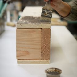 AR Workshop - Create a unique wood centerpiece boxes. They are perfect to display on your table and change out the décor depending on the season.