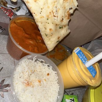 Masala Waves - Garlic Naan, Mango Lassi, Chicken Tikka Masala (Comes with White Rice) - Indian Near Me - Huntington Beach, California Masala Waves - Garlic Naan, Mango Lassi, Chicken Tikka Masala (Comes with White Rice) - Indian Near Me - Huntington Beach, California