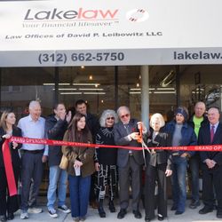 Lakelaw - Ribbon cutting of renovated office 2