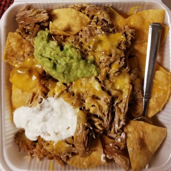 Las Palmas Cafe - Carnitas nachos - Mexican Near Me - Carson, California