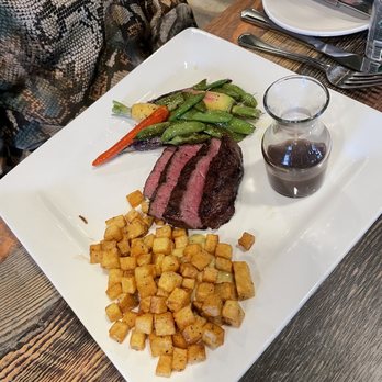 Gard Public House - Steak cooked medium rare - Wine Tasting Room Near Me - Royal City, Washington Gard Public House - Steak cooked medium rare - Wine Tasting Room Near Me - Royal City, Washington