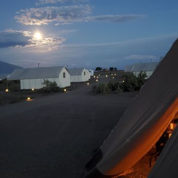 Rustic Rook Resort - beautiful full moon at Rustic Rook! - Campgrounds Near Me - Mosca, Colorado