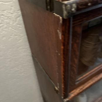Moving Stars Moving Assistance - Scratches and gouges to antique bookcase - Movers Near Me Moving Stars Moving Assistance - Scratches and gouges to antique bookcase - Movers Near Me