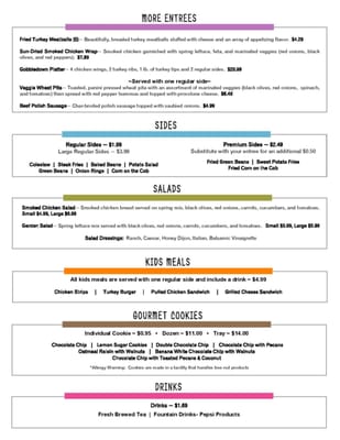 Menu photo 5 Gobble Stop Smokehouse Creve Coeur, MO Menu photo 5 Gobble Stop Smokehouse Creve Coeur, MO